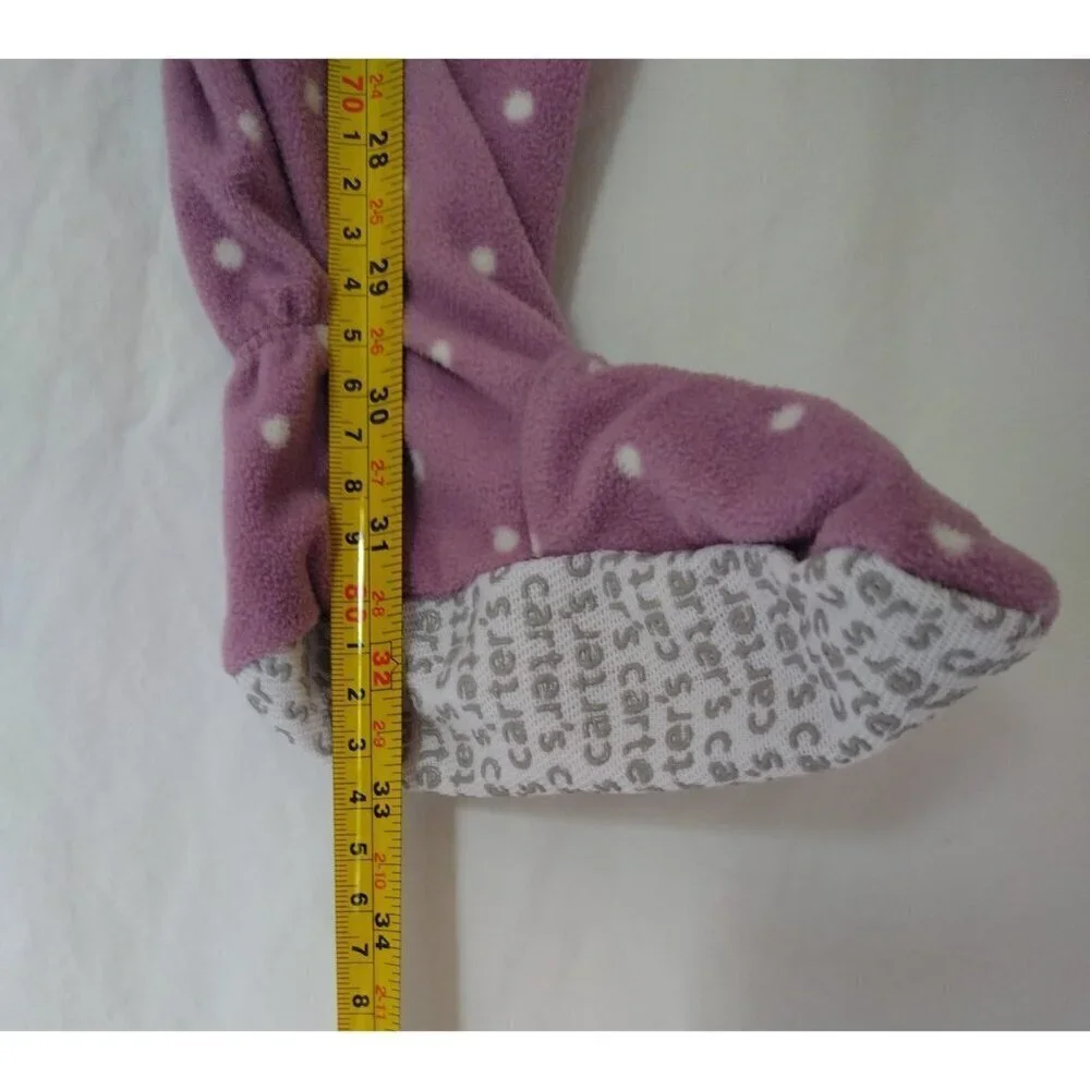CARTER'S, sleeping game, violet color with white balls, for girls, size 3T/3A
